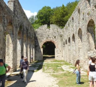 Kirchenruine in Butrint.