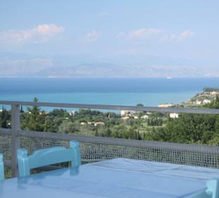 Traumhafter Blick von der Terrasse