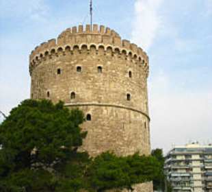 Der weiße Turm von Thessaloniki / Griechenland