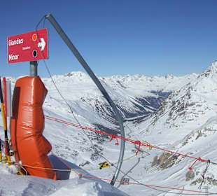 Blick von der Lagalp in Richtung Pontresina
