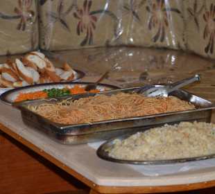 Lecker essen am Boot