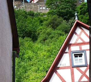 Blick auf Burg Stahleck