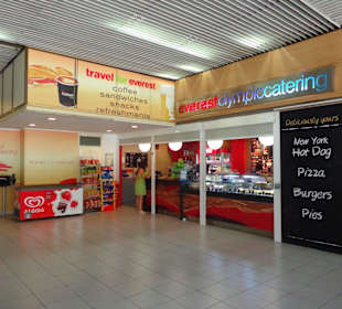 Catering vor dem Check in