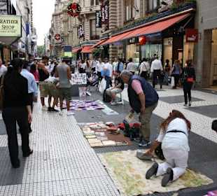 Fliegende Händler auf der La Florida