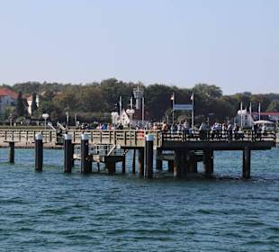 Seebrücke von der Ostsee