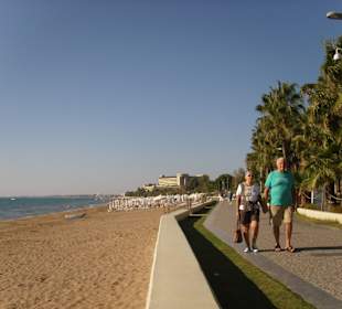 An der Strandpromenade nach Side