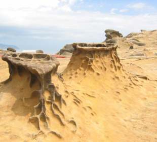 Bizarre Felsen in Yehliu (2)