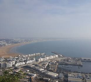 Ausblick auf  Agadir