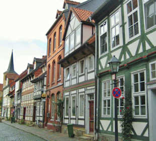 Brühl Straße Richtung St. Godehard