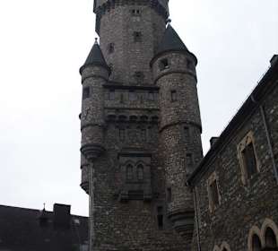 Ein Turm des Schlosses Braunfels