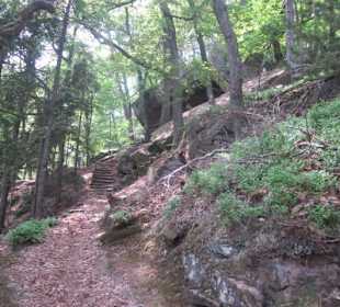 Auf dem Weg zum Hilschweiher