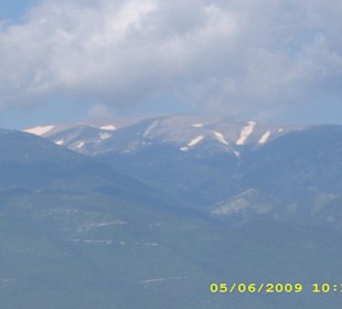 Herrlicher Blick zum Olymp