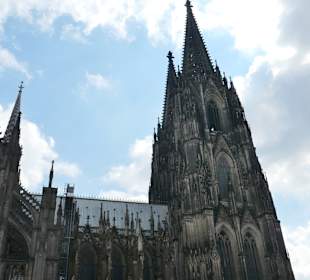 Blick zum Kölner Dom