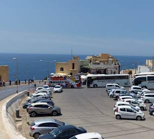 Parkplatz zur blauen Grotte