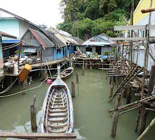Koh Panyi - Stelzendorf im Wasser