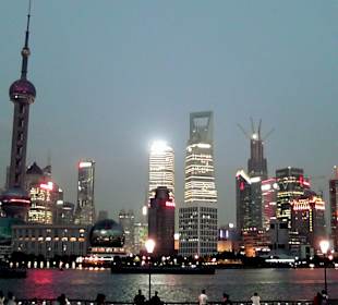 Skyline vom Bund aus