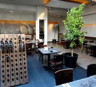 Blick in die Gasträume des Restaurant Fratelli