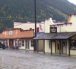 Typische Westernfassaden