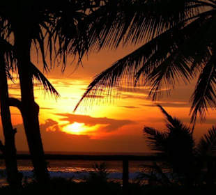 Sonnenuntergang im Paradies