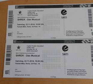 Eintrittkarten