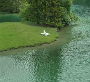 Blick von B179 (Fernpassstraße) zum Fernsteinsee