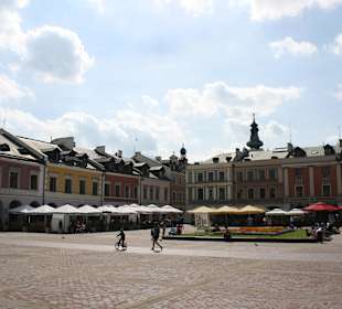 Rynek - widok na kamienice