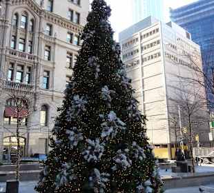 Weihnachtsbaum i.d.N. vom Ground Zero