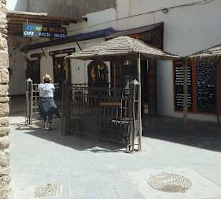 Blick auf das Restaurant