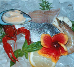 Unser Abschlussmenue im Berliner Gärtchen