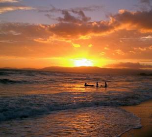 Sonnenuntergang an der Playa de Palma