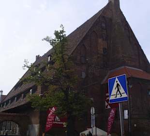 Wielki Młyn od strony kościoła