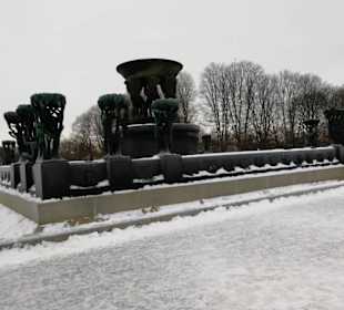 Park/ Brunnen in Oslo