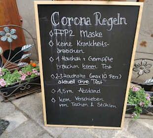 Corona-Hinweis