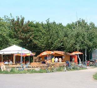 Der Biergarten im Sommer 2011