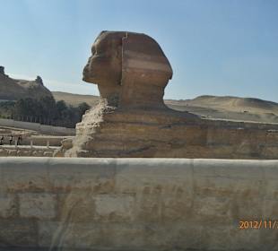 Anfahrt zum Sphinx