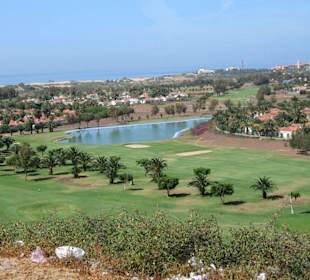 Der Golfplatz von Maspalomas