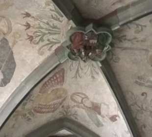 Deckengewölbe in der Ritterkapelle