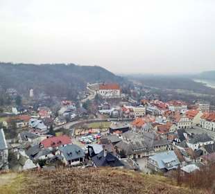 Góra Trzech Krzyży - widok na miasto 