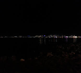 Promenade bei Nacht