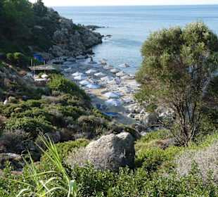 Badebucht Ladiko Bay