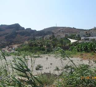 Strand und Umgebung