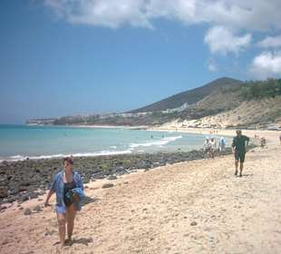 Traumhaft schöner Strand am lti