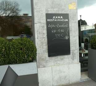 Eingangsbereich zum Restaurant
