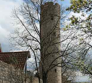 Spaziergang entlang der Bad Neustädter Stadtmauer