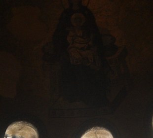 Maria und Jesus in Hagia Sophia
