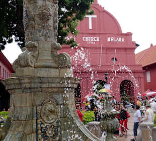 Pocztówki z Malakki - starówka 