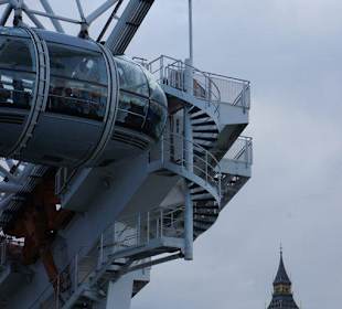 London Eye Ansicht / Aussicht