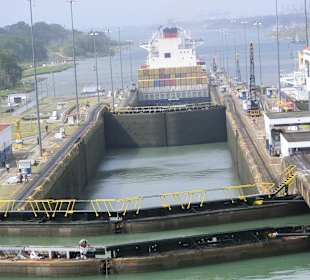 In der Schleusenkammer