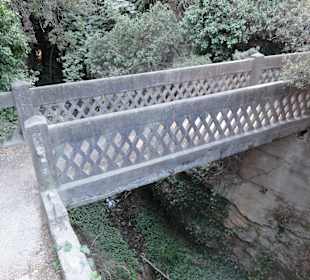 Rodini park u města Rhodos