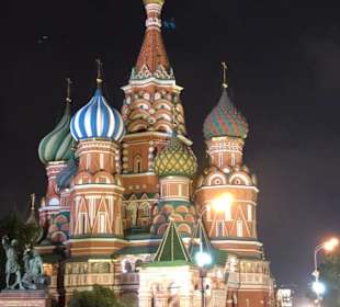 Moskau bei Nacht